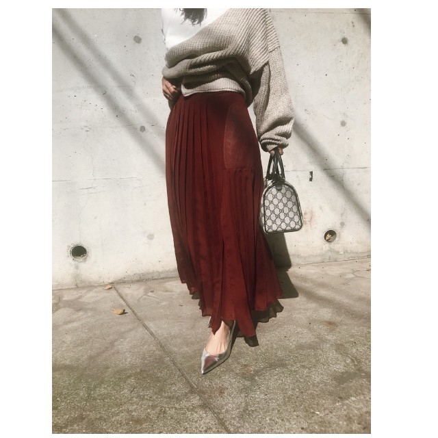 Ameri VINTAGE(アメリヴィンテージ)の※新品※AMERI アメリ / WAIST SHEER SKIRT レディースのスカート(ロングスカート)の商品写真