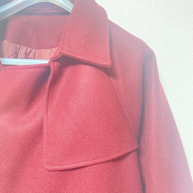 stella tokyo ビックカラーロングコート(Red)の通販 by stella tokyo ビックカラーロングコート(Red)の通販 by