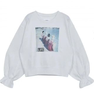 アメリヴィンテージ(Ameri VINTAGE)のAMERI LIFE POOL PUFF LONG TEE(Tシャツ(長袖/七分))