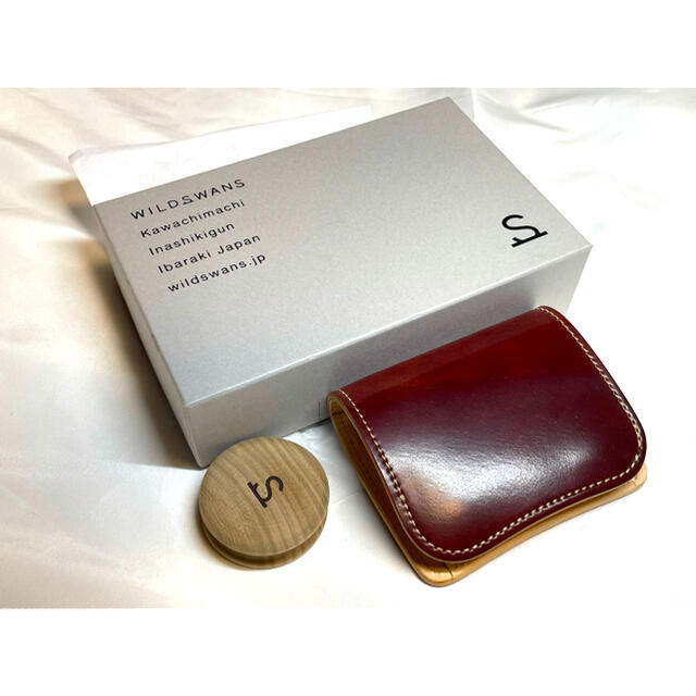 Alden(オールデン)のワイルドスワンズ　シェルコードバン　#2 サドルプルアップ　パーム　palm メンズのファッション小物(折り財布)の商品写真