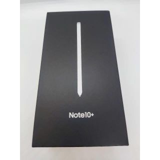 【新品】Samsung Galaxy Note10+ オーラホワイト(スマートフォン本体)