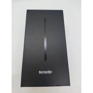 【新品】Samsung Galaxy Note10+ オーラブラック(スマートフォン本体)