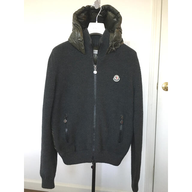 国内正規 MONCLER MAGLIONE TRICOT ニットダウン M - ダウンジャケット