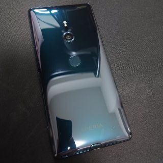 ソニー(SONY)のXperia XZ3 グリーン simロック解除済み(スマートフォン本体)