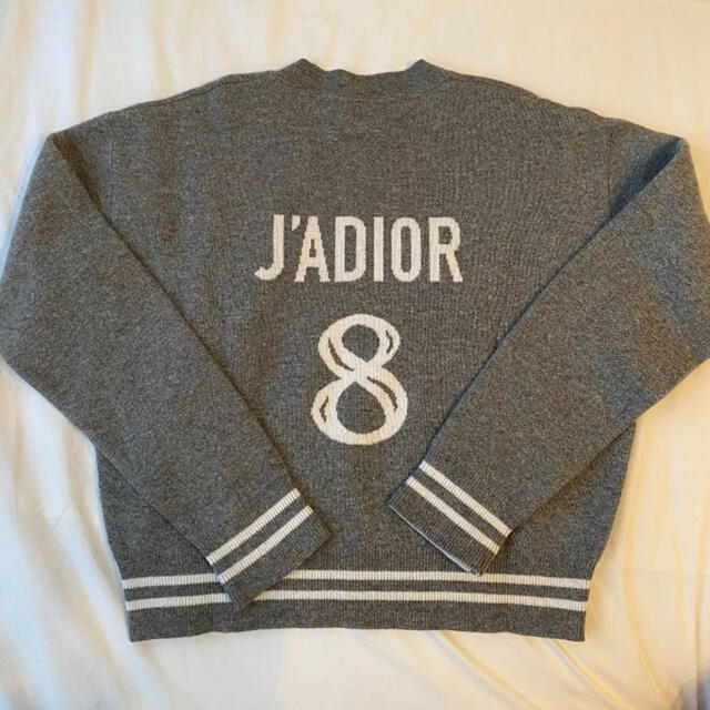 J'ADIOR 8 ボクシーセーター カシミア グレー 36 J'ADIOR 8 ボクシーセーター カシミア グレー 36