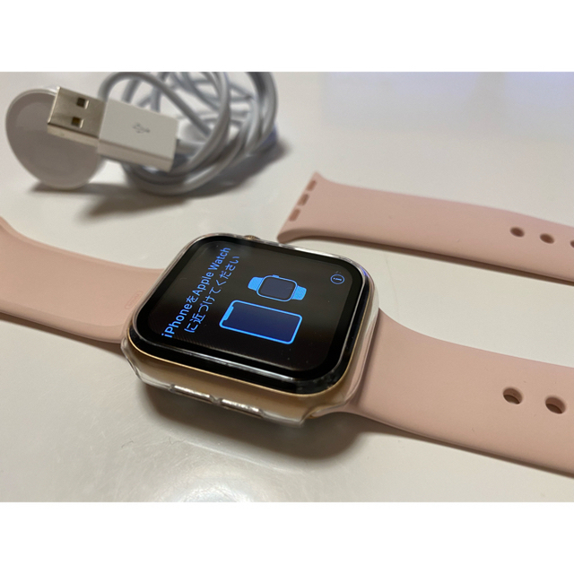 【新品】AppleWatchSE GPSモデル40mmミッドナイトケース＋バンド