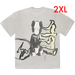 フラグメント(FRAGMENT)のcactus jack × fragment × kaws  Tシャツ XXL(Tシャツ/カットソー(半袖/袖なし))