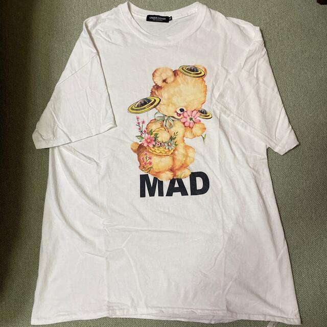 UNDERCOVER(アンダーカバー)のunder cover MAD tシャツ　XL メンズのトップス(Tシャツ/カットソー(半袖/袖なし))の商品写真