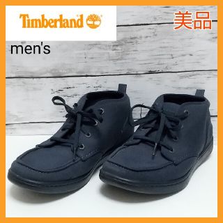 ティンバーランド(Timberland)の【美品】Timberland スニーカー ローカット ネイビー 27cm(スニーカー)