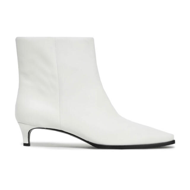 3.1 phillip lim フィリップリム新品ホワイトレザーショートブーツ 5