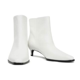 3.1 phillip lim フィリップリム新品ホワイトレザーショートブーツ