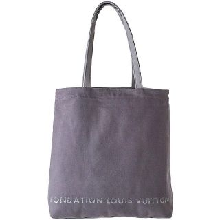 ルイヴィトン(LOUIS VUITTON)のFONDATION LOUIS VUITTON グレー(トートバッグ)