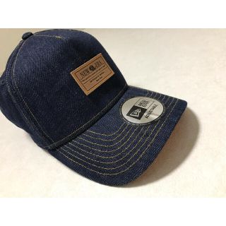 ニューエラー(NEW ERA)の✨ニューエラ✨　デニムキャップ　レザー　(キャップ)