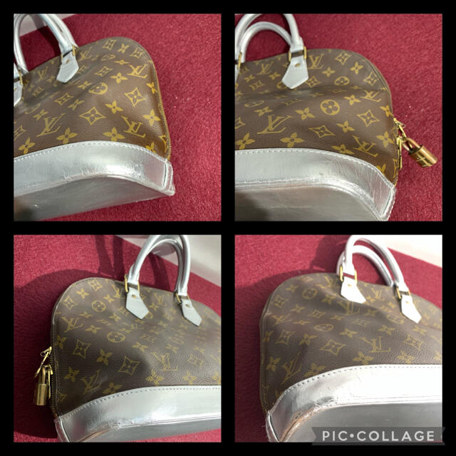 LOUIS VUITTON(ルイヴィトン)の目玉　ルイヴィトン　アルマ　M51130 モノグラム　シルバー　レディース　美品 レディースのバッグ(ハンドバッグ)の商品写真