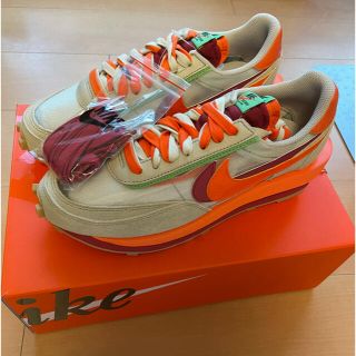 ナイキ(NIKE)のNIKE LDWAFFLE×SACAI×CLOT 27.0(スニーカー)