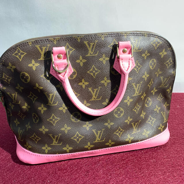 LOUIS VUITTON(ルイヴィトン)の目玉　ルイヴィトン　アルマ　M51130 モノグラム　ピンク　レディース　美品 レディースのバッグ(ハンドバッグ)の商品写真