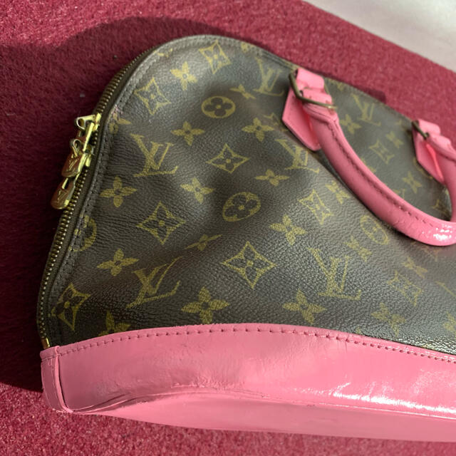 LOUIS VUITTON(ルイヴィトン)の目玉　ルイヴィトン　アルマ　M51130 モノグラム　ピンク　レディース　美品 レディースのバッグ(ハンドバッグ)の商品写真