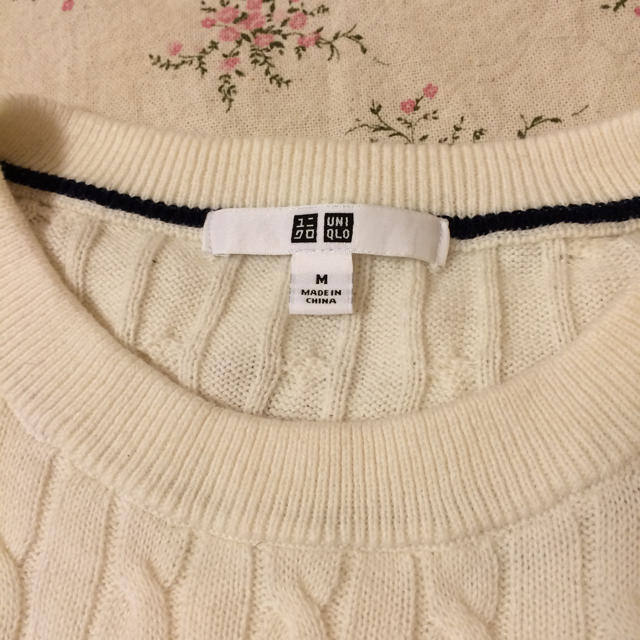 UNIQLO(ユニクロ)のユニクロ ケーブルセーター♡ レディースのトップス(ニット/セーター)の商品写真