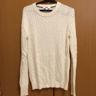 ユニクロ(UNIQLO)のユニクロ ケーブルセーター♡(ニット/セーター)