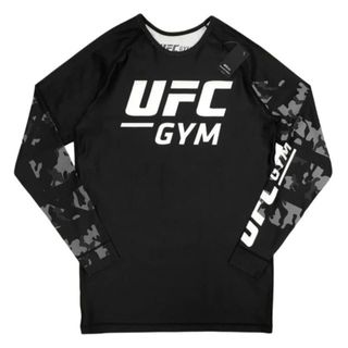 ニューヨーク限定UFCGYMアルティメットファイティングラッシュガードサイズM灰(その他)