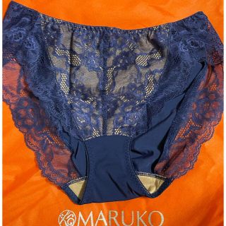 マルコ(MARUKO)のマルコレーシーショーツL Lブルー新品(ショーツ)