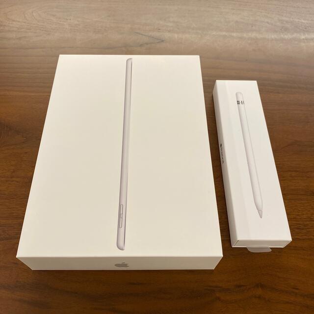 iPad 第7世代 32G シルバー Apple pencil 第一世代付き 3