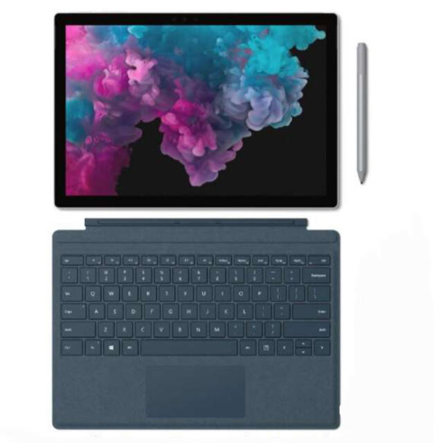 Microsoft(マイクロソフト)のsurface pro6 12.3型 SSD:128G メモリ8G シルバー スマホ/家電/カメラのPC/タブレット(ノートPC)の商品写真