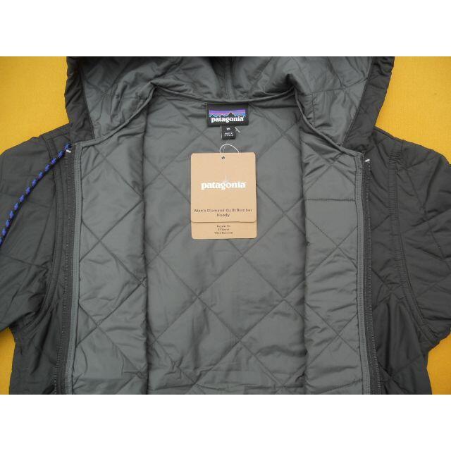 patagonia(パタゴニア)のパタゴニア Diamond Quilt Bomber Hoody XS BLK メンズのジャケット/アウター(ナイロンジャケット)の商品写真