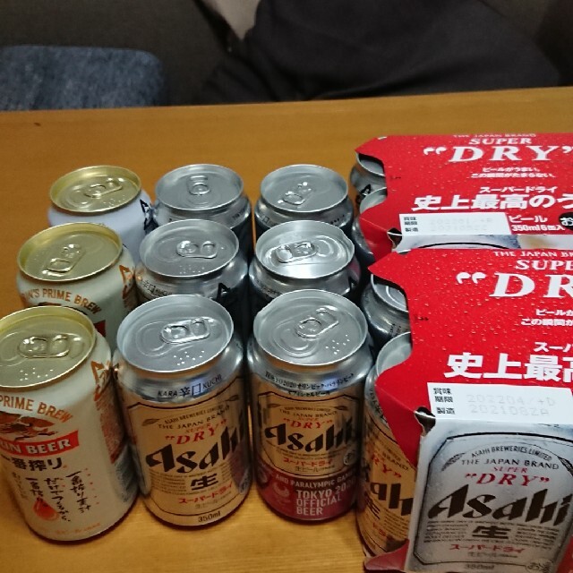 ビール アサヒスーパードライ他 21本 食品/飲料/酒の酒(ビール)の商品写真