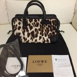 LOEWE♥   ロエベ  レオパードカーフバック♥