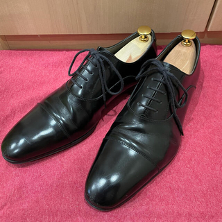 リーガル(REGAL)のREAGAL リーガル 革靴 24.5cm 黒 ストレートチップ(ドレス/ビジネス)