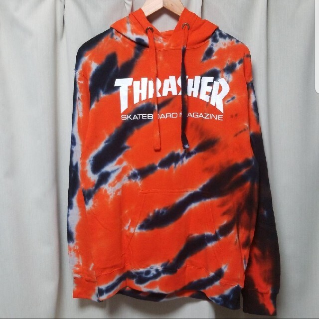 THRASHER(スラッシャー)のスラッシャー THRASHER ロゴ パーカー タイダイ染め ゆるダボ メンズのトップス(パーカー)の商品写真