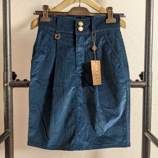 グッチ グリーン ひざ丈スカートの通販 11点 | Gucciのレディースを