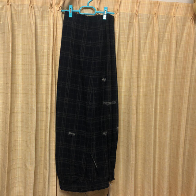 kolor - kolor ツイードチェックワイドパンツ(21WCM-P19112)の kolor - kolor ツイードチェックワイドパンツ(21WCM-P19112)の
