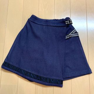 アナスイミニ(ANNA SUI mini)の【ご専用】ANNA SUImini 140【極美品】♡ラップキュロット♡(スカート)