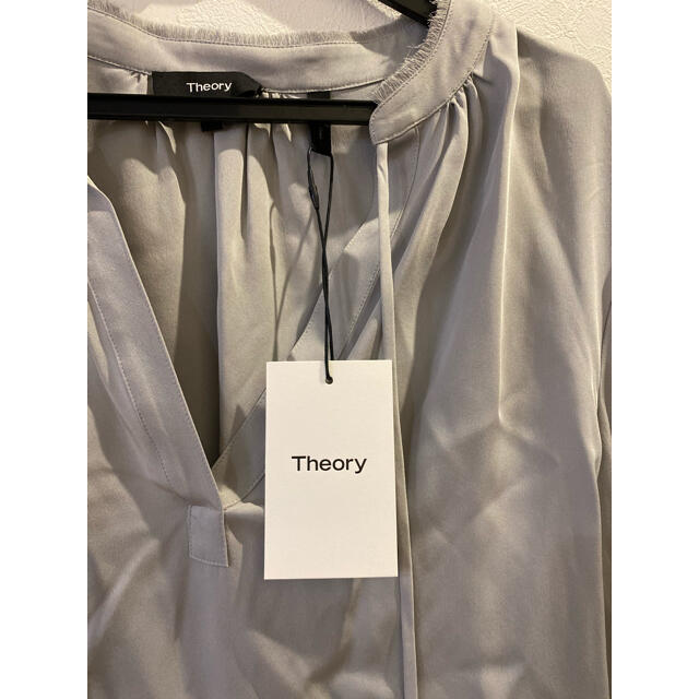 【新品】⭐️セオリー theory⭐️長袖 ブラウス　結び　ひも 2