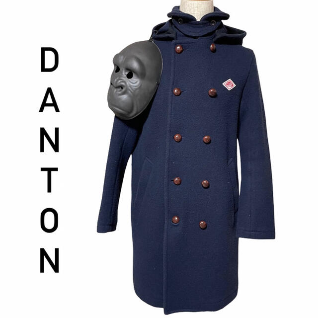 DANTON(ダントン)の【超美品】DANTON ダッフルコート クルミボタン メンズのジャケット/アウター(ダッフルコート)の商品写真