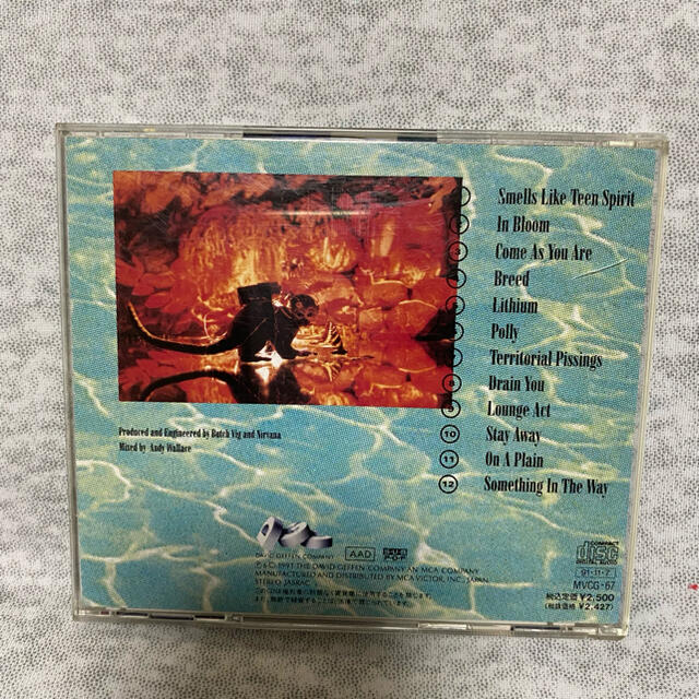 NIRVANA NEVERMIND エンタメ/ホビーのCD(ポップス/ロック(洋楽))の商品写真