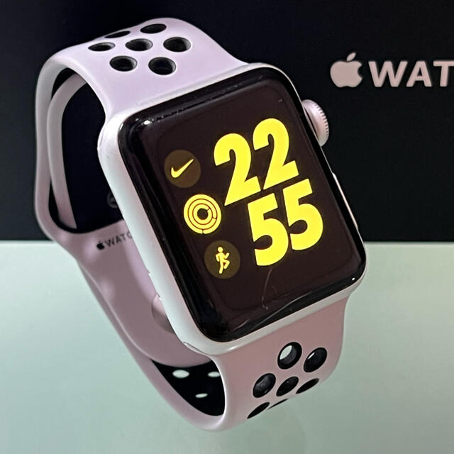 Apple Watch シリーズ3 Nike LTE シルバーアルミ 38mm その他