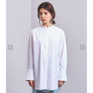 ユナイテッドアローズ(UNITED ARROWS)のユナイテッドアローズ バンドカラー ロングシャツ(シャツ/ブラウス(長袖/七分))