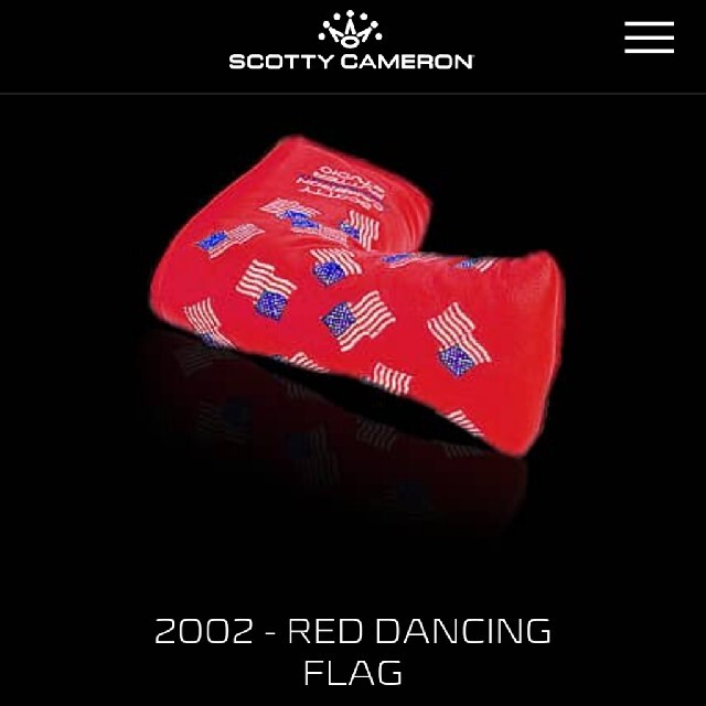 Scotty Cameron(スコッティキャメロン)の未使用 未開封 スコッティキャメロン 2002 ダンシング ミニフラッグ レッド スポーツ/アウトドアのゴルフ(その他)の商品写真