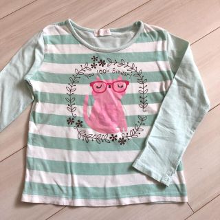 ニシマツヤ(西松屋)の女の子用　ロンT 110(Tシャツ/カットソー)