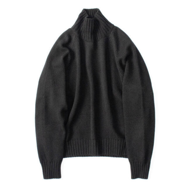 SUNSEA(サンシー)のstein EX Fine Lambs High Neck Knit LS  メンズのトップス(ニット/セーター)の商品写真