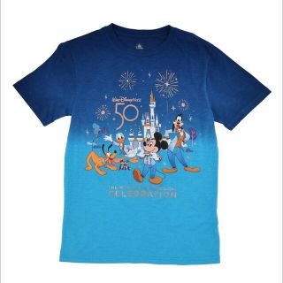 ディズニー(Disney)のWDW 50周年　Tシャツ　Mサイズ(Tシャツ/カットソー(半袖/袖なし))