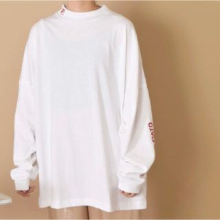 ダブルクローゼット(w closet)のダブルクローゼット×フィラコラボ　トップス　新品(カットソー(長袖/七分))