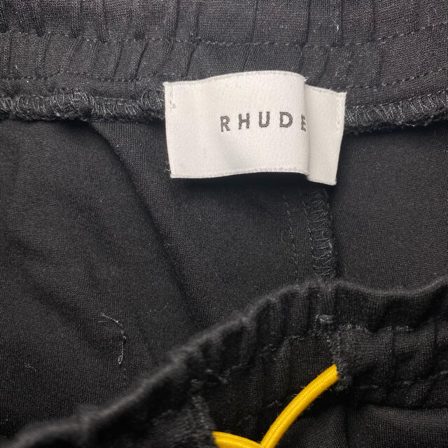 RHUDE ルード ライン クロップド トラックパンツ