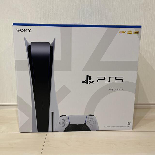 PlayStation(プレイステーション)のSONY PlayStation5 CFI-1100A01 エンタメ/ホビーのゲームソフト/ゲーム機本体(家庭用ゲーム機本体)の商品写真