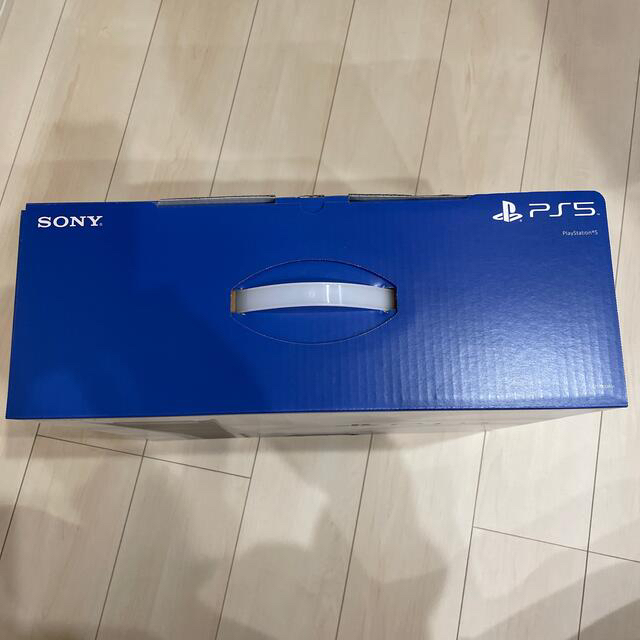 PlayStation(プレイステーション)のSONY PlayStation5 CFI-1100A01 エンタメ/ホビーのゲームソフト/ゲーム機本体(家庭用ゲーム機本体)の商品写真