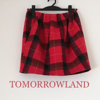 トゥモローランド(TOMORROWLAND)のSALE♡トゥモローランド⭐️ウールスカート(ミニスカート)