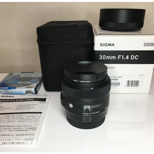 【美品】SIGMA 30mm f1.4 Canon HSM EFマウント